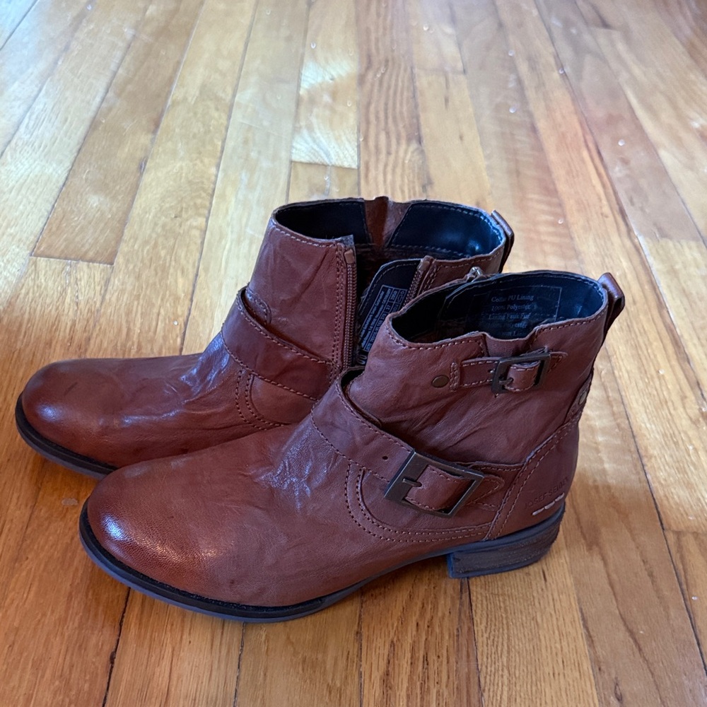 Josef Seibel Brown Ankle Boots